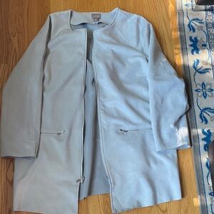 Chico's Soft Gray Women's Blazer/Cardigan